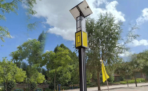 镇原智慧路灯安装