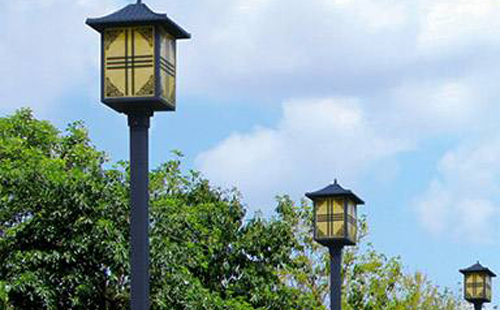 镇原庭院灯安装间距与布灯设计全解析